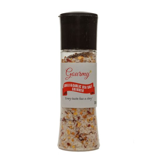 Chilli & Garlic 300g Grinder | Gourmy Foods