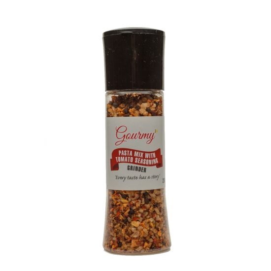Pasta Mix with Dried Tomato - 200g Grinder | Gourmy Foods