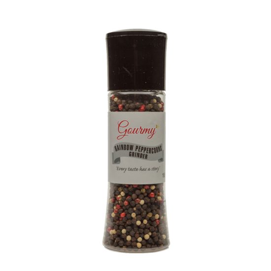 Rainbow Peppercorns 165g Grinder | Gourmy - Cooking Supplies